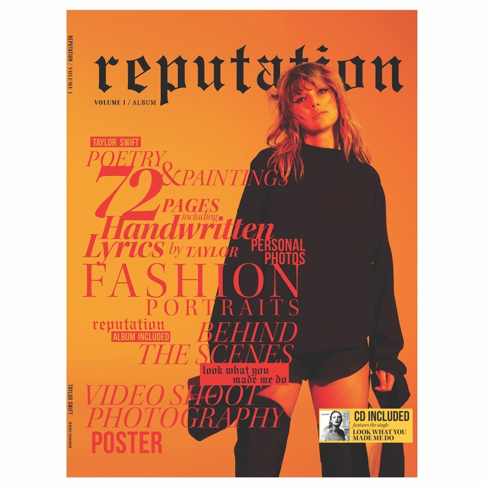 Taylor Swift - Reputation CD Album Volume 1